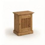 Szafka nocna drewniana sosnowa prawa kolor dąb Rosella