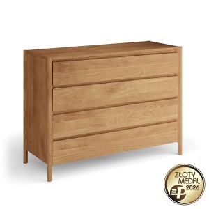 Komoda z szufladami dębowa Campi