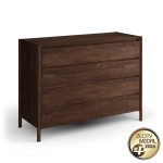 Komoda z szufladami dębowa tabacco Campi