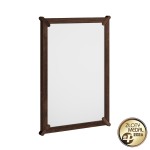 Lustro wiszące małe dębowe tabacco Campi