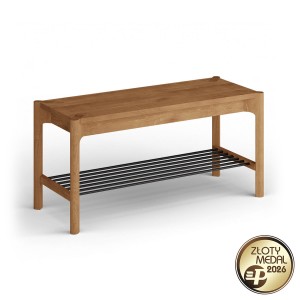 Półka na buty dębowa Campi
