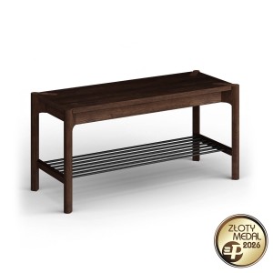 Półka na buty dębowa tabacco Campi