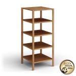 Regał dębowy wysoki Campi