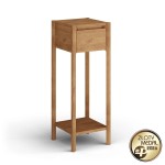 Stolik z szufladą wysoki dębowy Campi