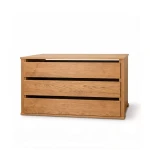 Szeroki sosnowy moduł do szafy kolor dąb Rosella