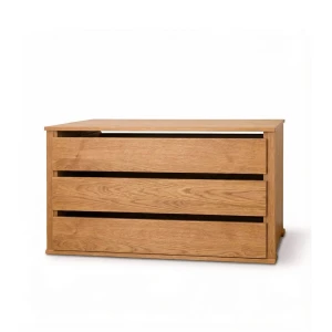 Szeroki sosnowy moduł do szafy kolor dąb Rosella