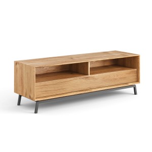 Szafka RTV 2.1 dębowa średnia Modern Loft