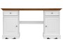 Biurko sosnowe Belluno Elegante dąb front